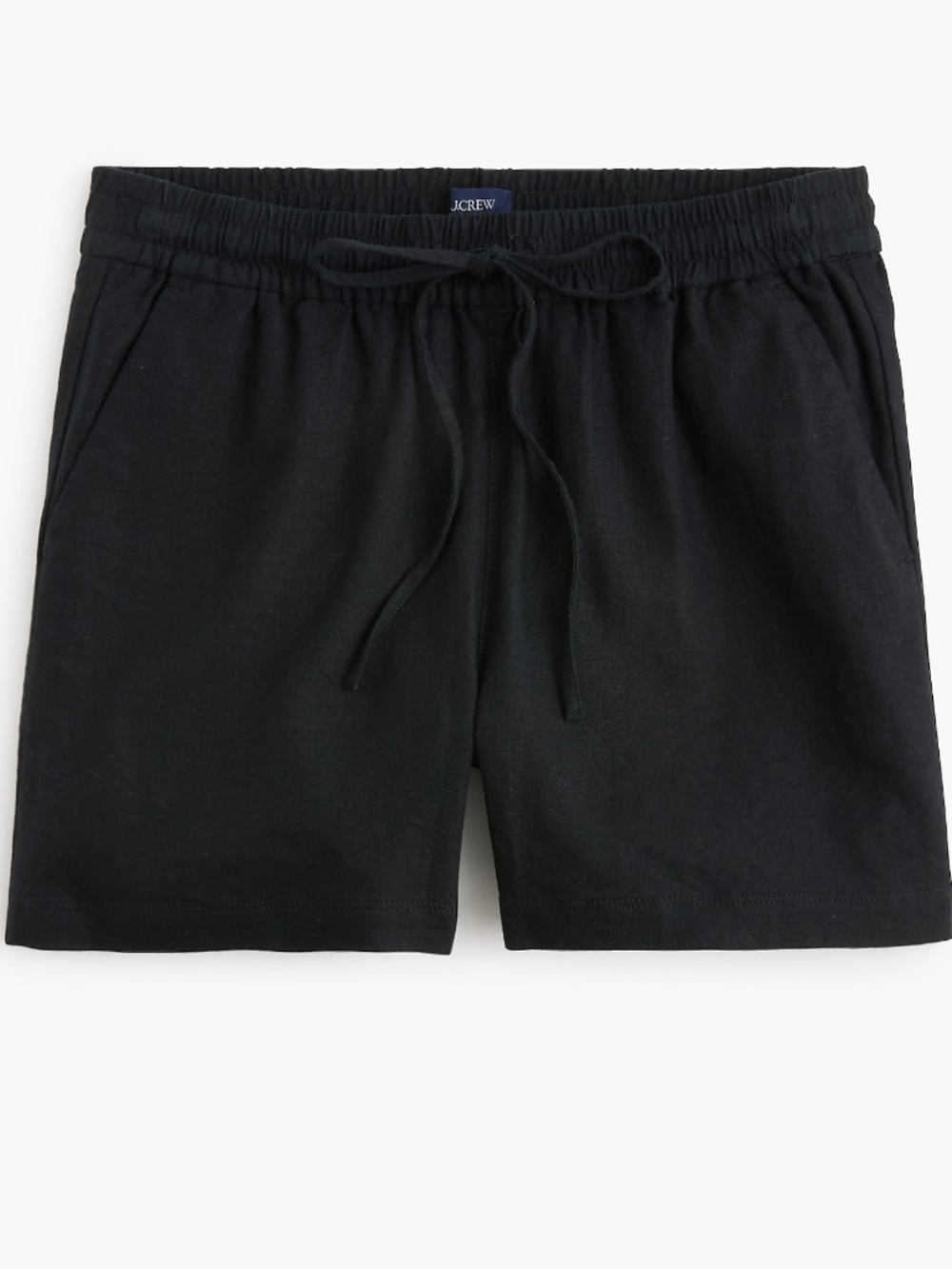 NWT J.Crew Factory Linen-blend drawstring short